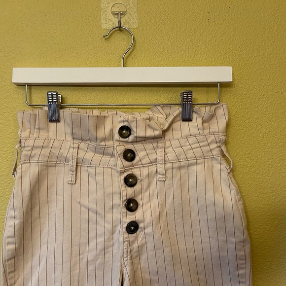 Free People Paper Bag High Waist Crop Pants, Size 4 - Picture 8 of 8